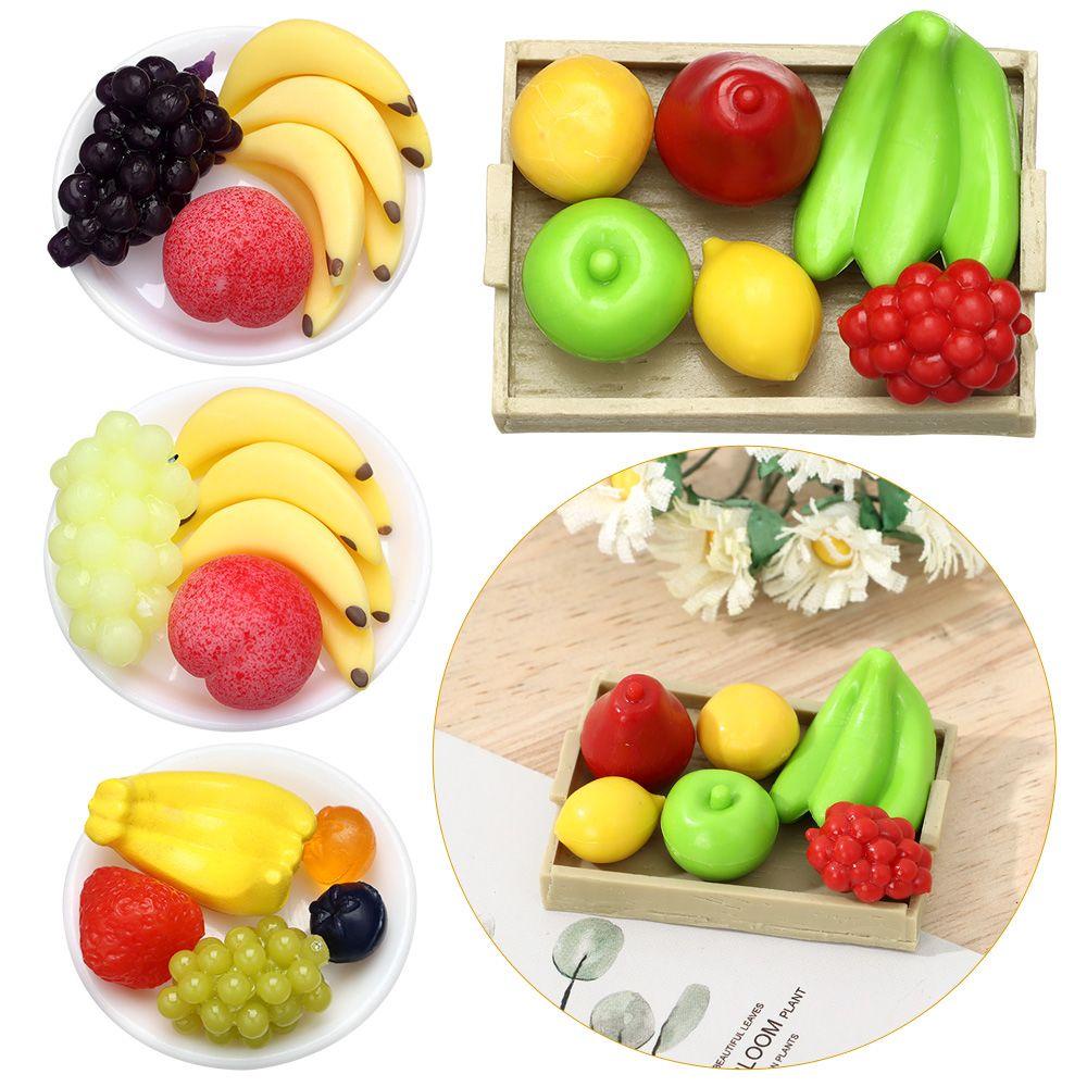 1 Bộ Khay Đựng Trái Cây Đồ Chơi Búp Bê
