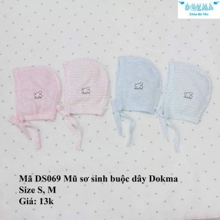 Dokma-mũ sơ sinh dây buộc