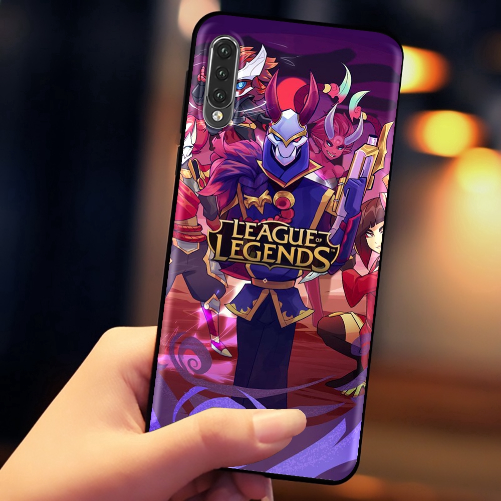 Ốp điện thoại mềm hình LOL League of Legends 071 cho Xiaomi Mi A1/5X A2/6X 6 8 9 9se MAX 3 F1 Lite