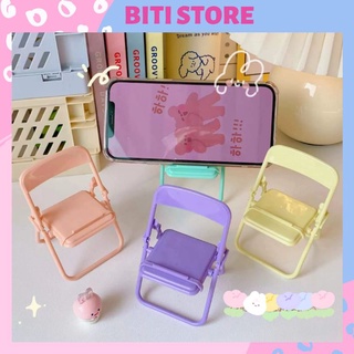 Giá Đỡ Điện Thoại Hình Ghế Xếp Màu Pastel Xinh Xắn BiTi Store