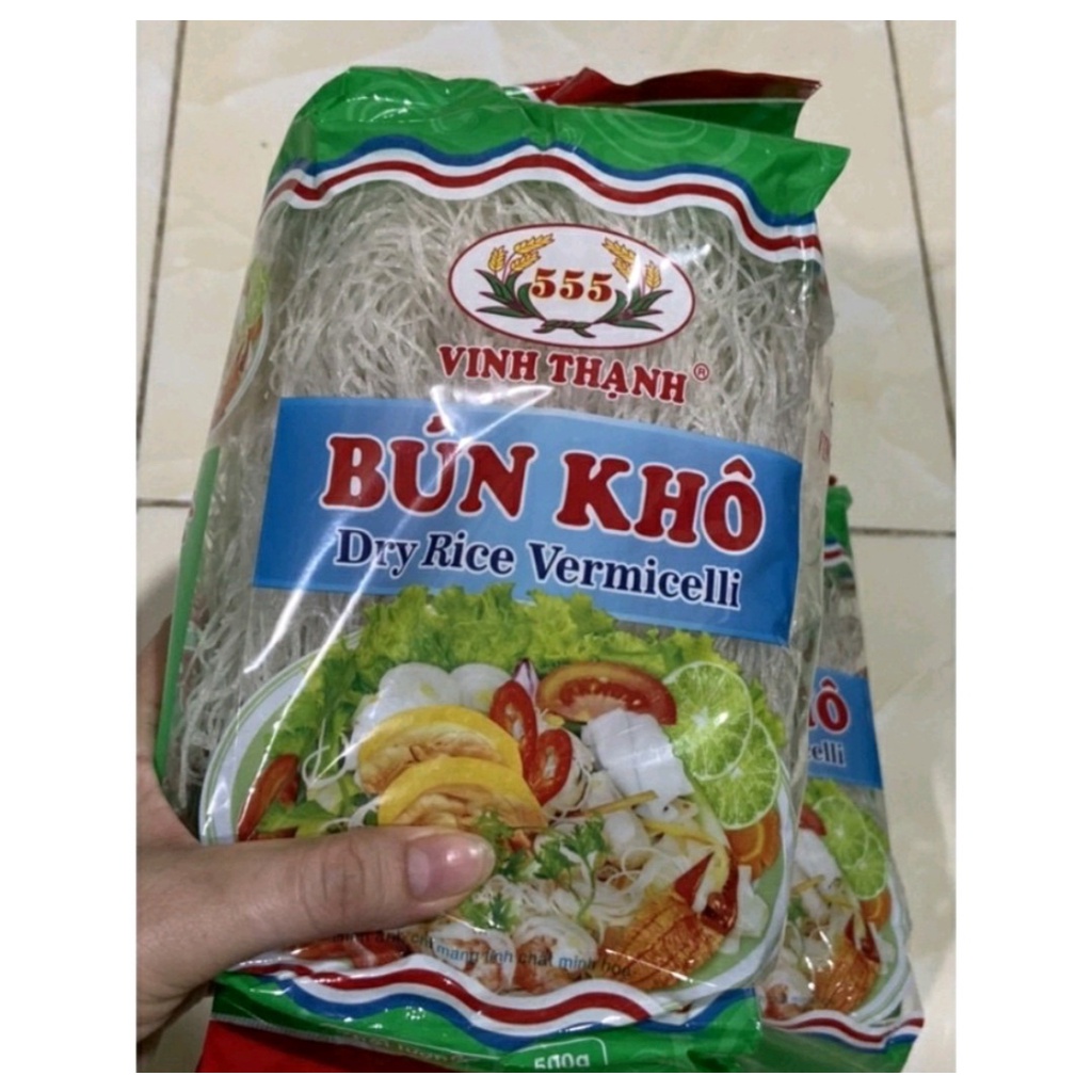 Bún Gạo Khô Vĩnh Thạnh 555 - 500 Gram