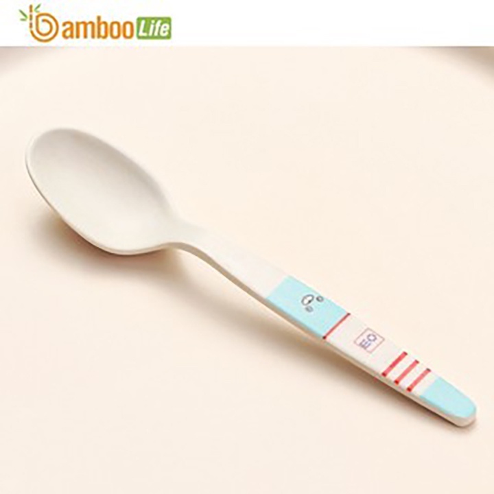 Thìa ăn dặm cho bé sợi tre Bamboo Life BL766 an toàn cho bé phong cách Nhật Bản