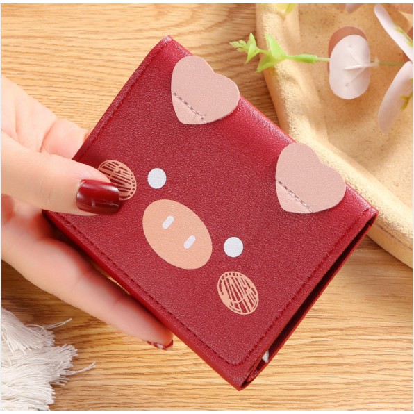 Ví nữ mini hình heo xinh xắn giá rẻ BAG U THEO28