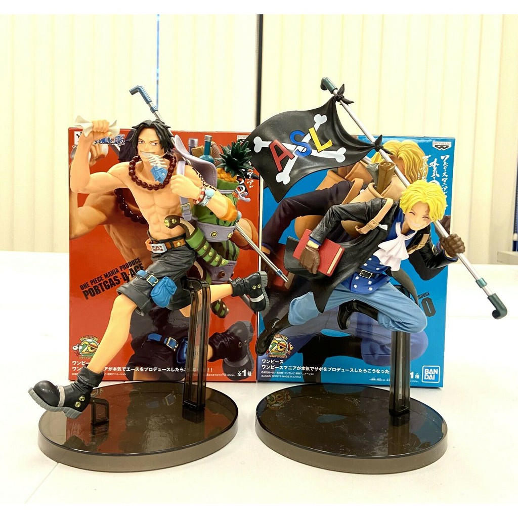 Mô Hình Nhân Vật Bộ 3 Running Luffy - Ace - Sanji  20 Cm [Hộp Đẹp]