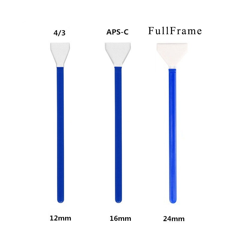 Gạc cọ lau chùi vệ sinh cảm biến CMOS loại bỏ bụi trên thấu kính máy ảnh (kích thước 12mm-16mm-24mm)