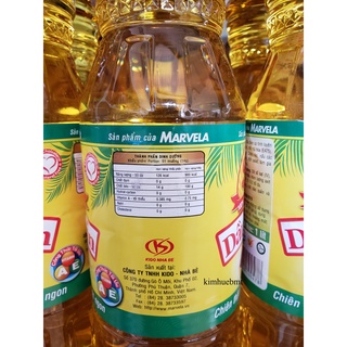 Dầu ăn Olein-MARVELA (chai 1L)