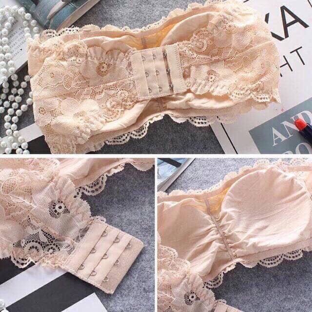 Áo Bra Ren Ống Cúp Ngực vải ren mềm mịn, cực ôm và nâng ngực ( bra quây - yếm ren ) - Mbra94 | BigBuy360 - bigbuy360.vn
