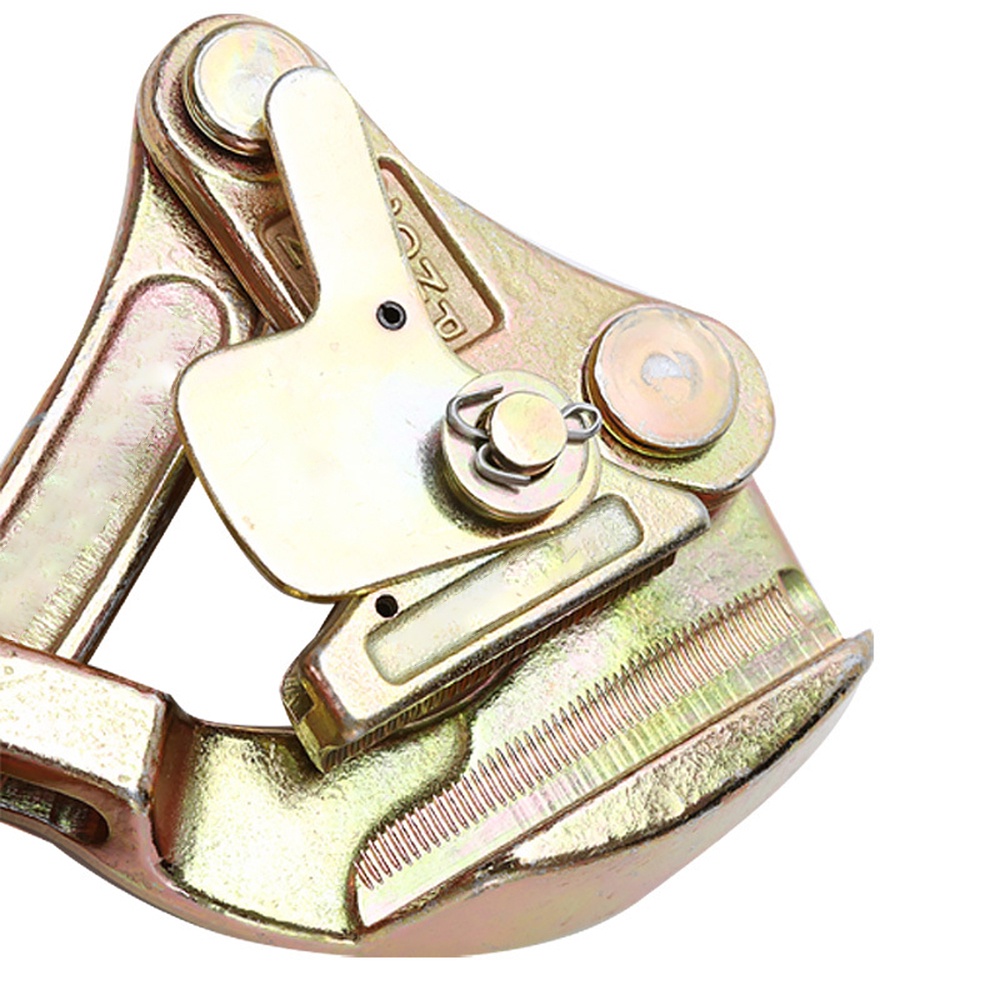 Khóa kẹp cáp ABG 1 tấn cấu trúc nhỏ gọn, làm bằng thép hợp kim chất lượng cao, sức chịu lực lớn, bền bỉ, không dễ trượt