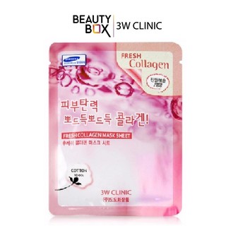 Mặt Nạ Giấy 3W Clinic Fresh Collagen Mask Sheet 23ml