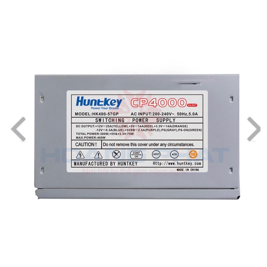 NGUỒN MÁY TÍNH HK400-57GP (CP4000)-Hàng chính hãng