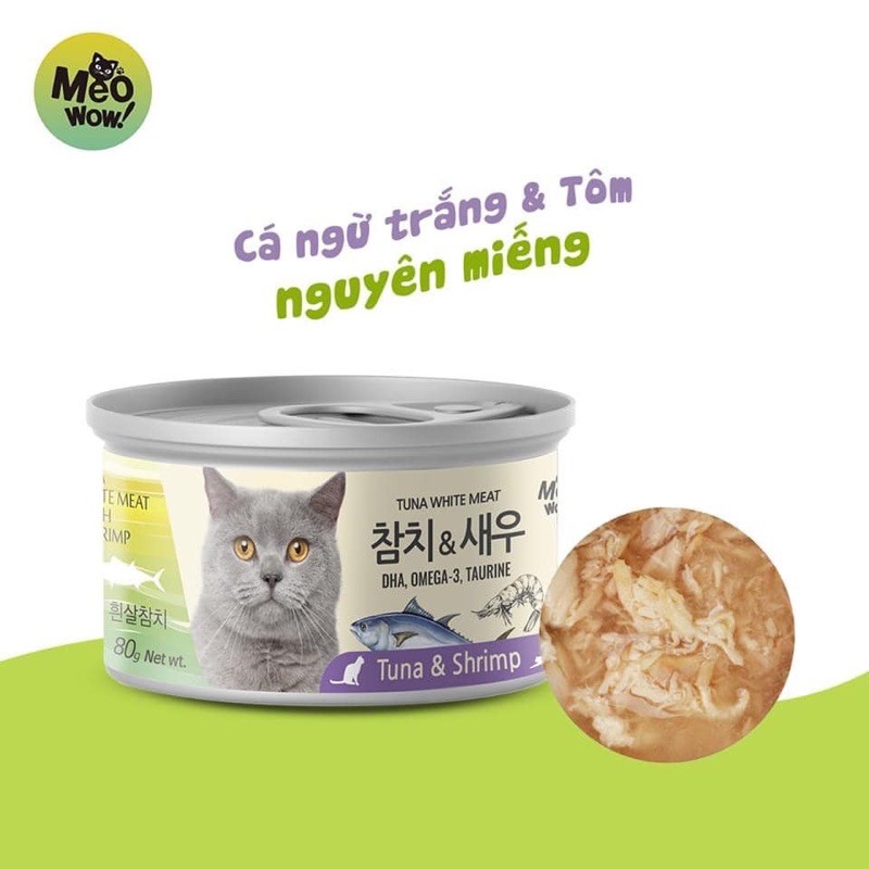 Meowow Pate Thịt cá ngừ trắng cho mèo