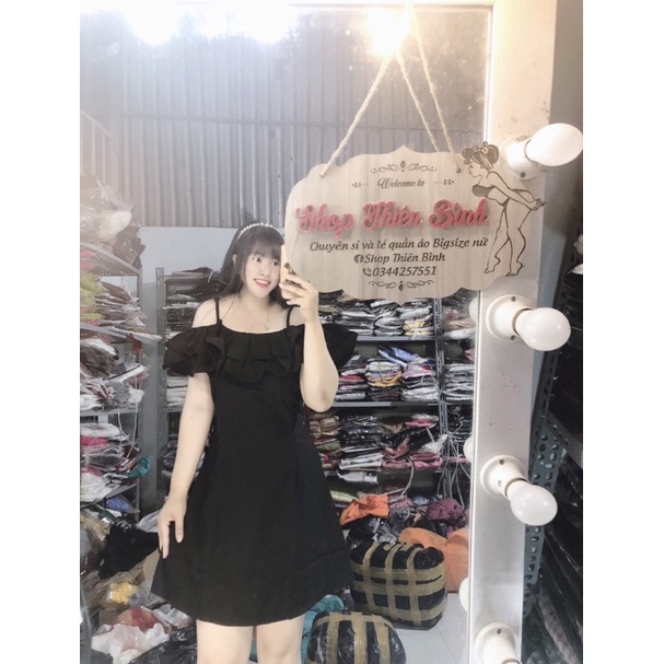 Bigsize 60-95kg By Thiên Bình)ĐẦM TRỄ VAI BÈO TIỂU THƯ