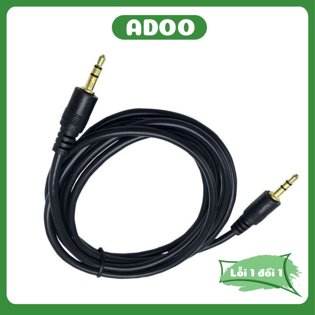 Dây loa 1 ra 1 dài 1.5M 3M 5M đầu jack mạ đồng chống rỉ sét hàng chất lượng cao giá rẻ ADOO