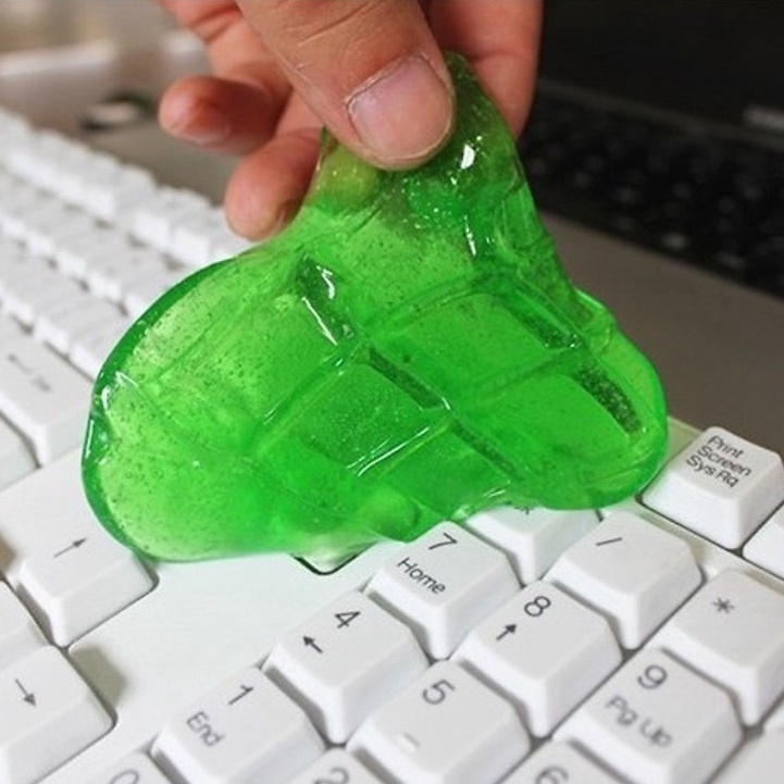 Slime Vệ Sinh Bàn Phím VikiTech Miếng Dẻo Dính Hút Bụi Làm Sạch Máy Tính Laptop Khe Cửa Kính Đa Năng