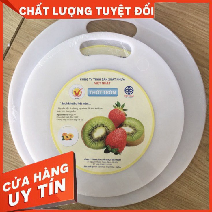  [Video ] Thớt Nhựa Tròn Việt Nhật đủ size.