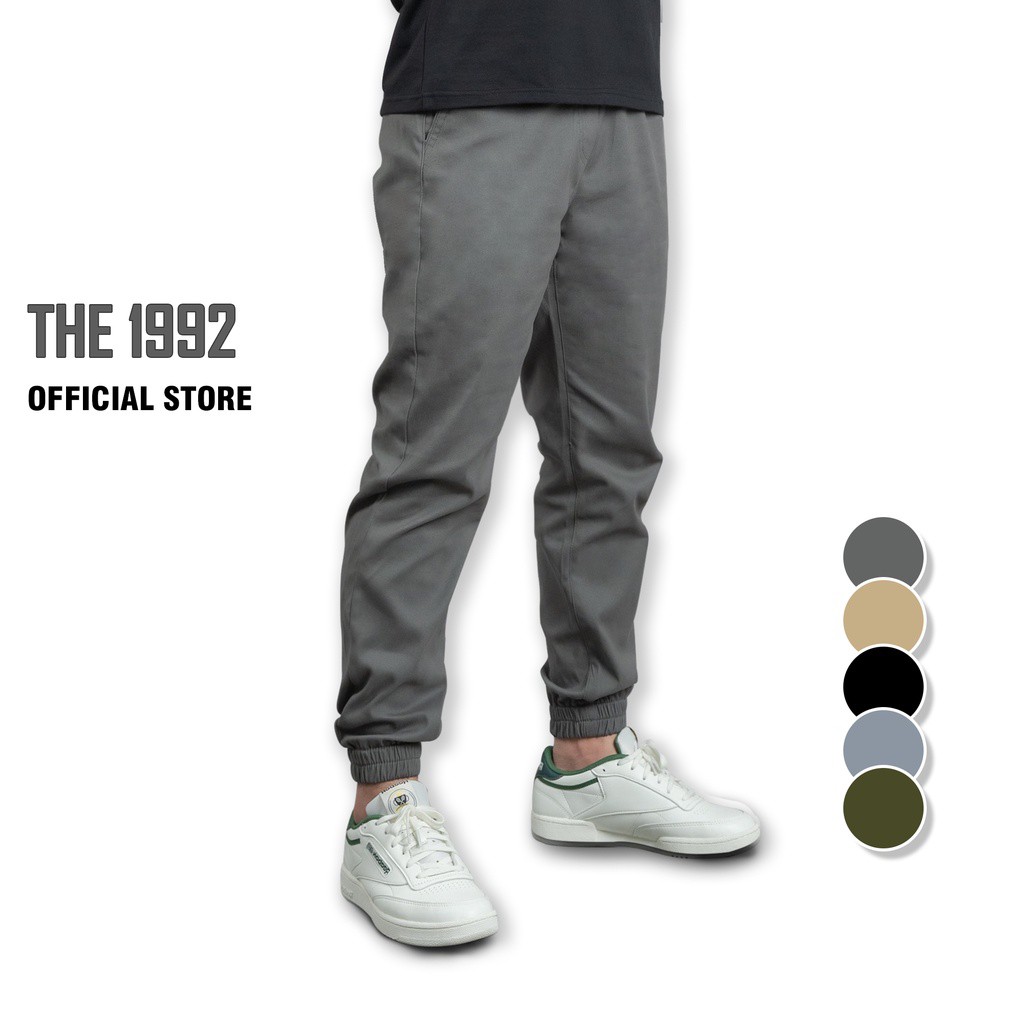 Jogger thể thao THE 1992 Quần dài kaki 5 màu basic - HÀNG MỚI VỀ