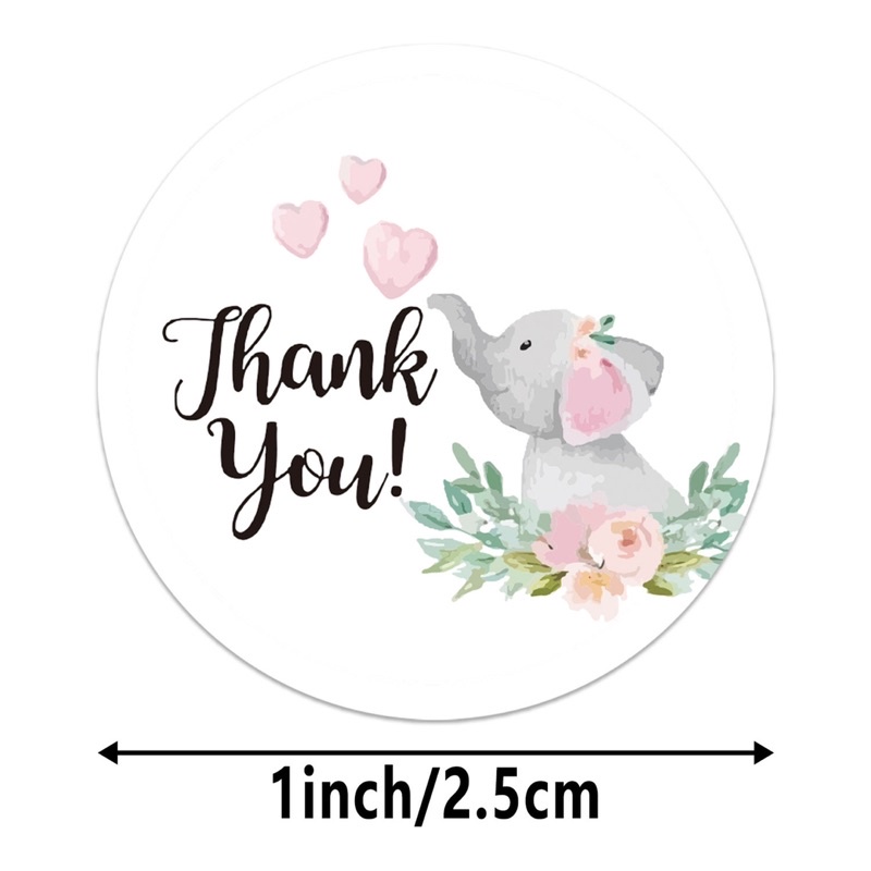 TD14_Tem dán chữ in Thank youin \u003c\u003c SIZE ĐK 2.5CM _ 3.8CM, 500TEM/CUON