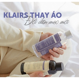 Nước hoa hồng Dear Klairs Supple Preparation Toner 180ml, không mùi và mùi tinh dầu
