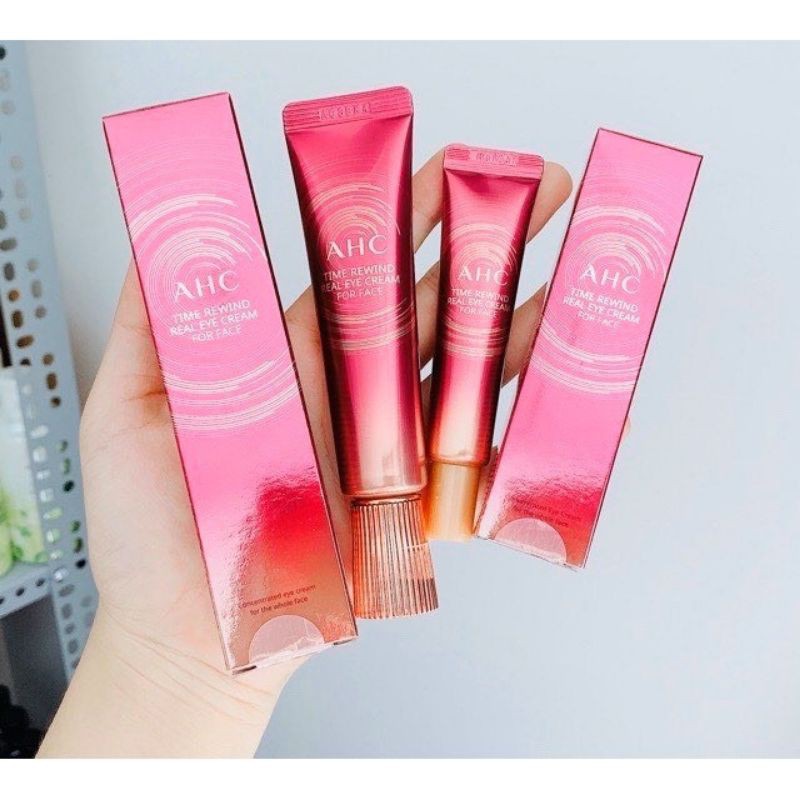 (Mẫu Mới) Kem Mắt AHC Ageless Real Eye Cream For Face | BigBuy360 - bigbuy360.vn