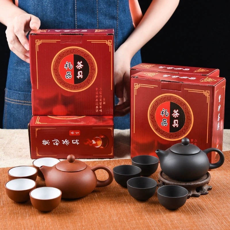 Bộ ấm chén gốm sứ tử sa - tinh hoa trà đạo | BigBuy360 - bigbuy360.vn