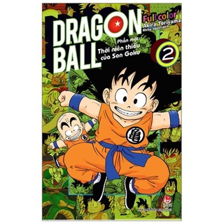 Sách - Dragon Ball Full Color - Phần Một: Thời Niên Thiếu Của Son Goku - Tập 2 - NXB Kim Đồng