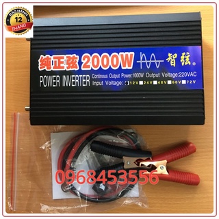 BỘ ĐỔI NGUỒN 12V SANG 220V SIN CHUẨN-BẢO HÀNH 12 THÁNG