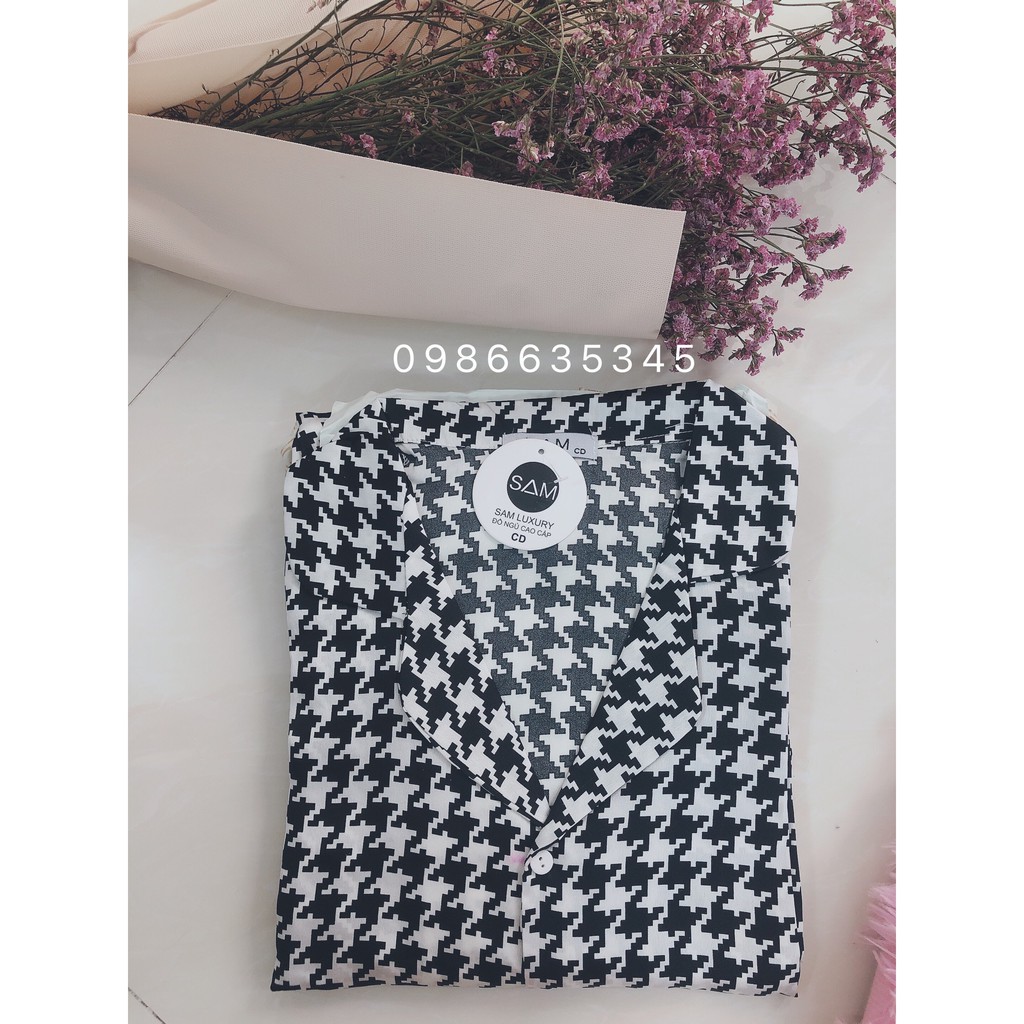 Bộ ngủ lụa Pijama lụa satin cộc đùi hàng loại 1 | BigBuy360 - bigbuy360.vn