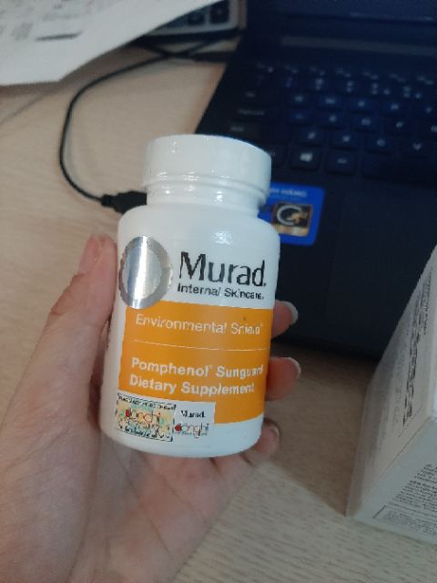 [DATE MỚI] VIÊN UỐNG CHỐNG NẮNG NỘI SINH MURAD - ES Pomphenol Sunguard Dietary Supplement