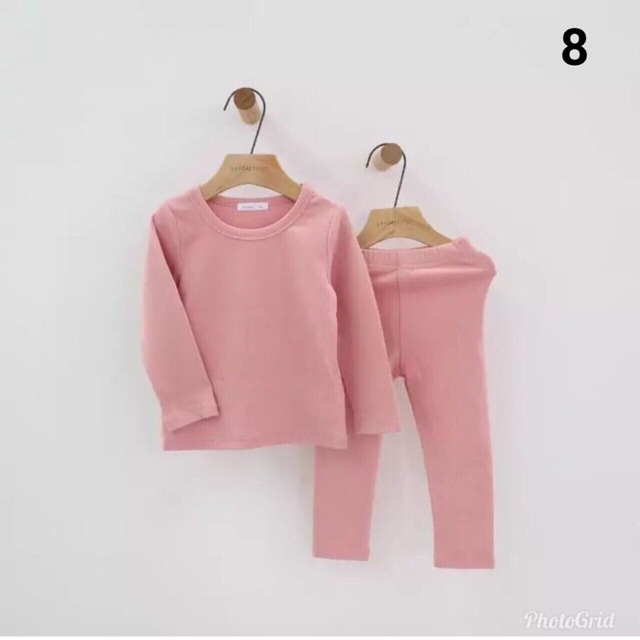 Bộ cotton giữ nhiệt xuất hàn