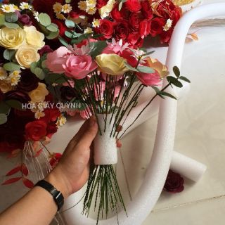 Combo 2 Cây mút xốp dẻo bó hoa ngắn ( 4cm/5cm x dài 50cm)