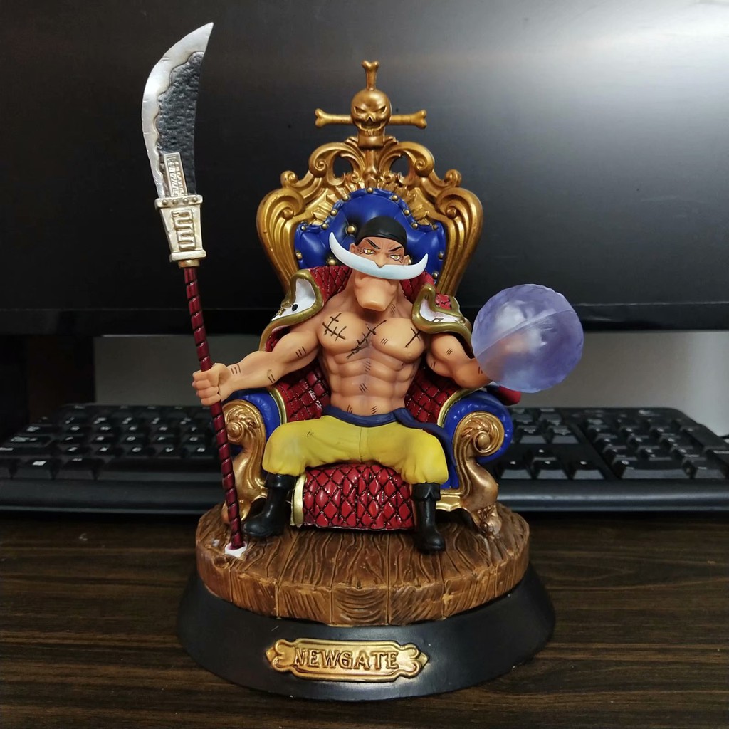 Mô hình One Piece Tứ Hoàng Kaido, Shank, Bigmom, Râu trắng ngồi ghế cao 26cm