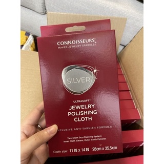 Khăn lau bạc - Khăn lau vàng- Nước rửa bạc chĩnh hãng CONNOISSEURS