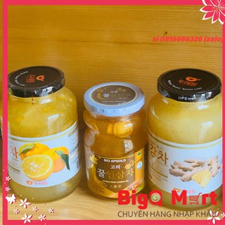 Mật ong chanh đào Hàn Quốc Nắp Đen LOAI 1KG