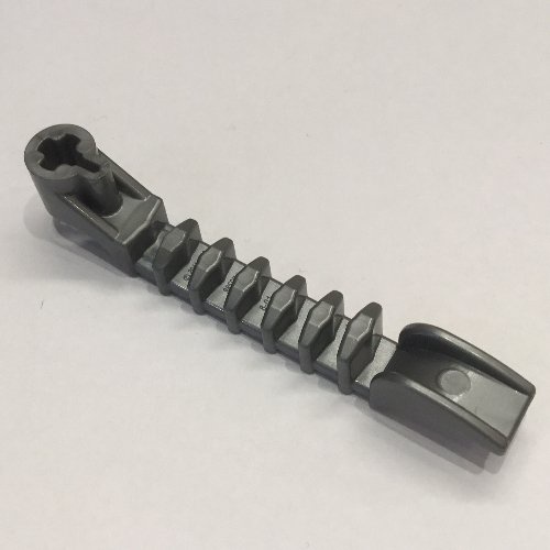 -98564-Projectile Launcher Part, Hero Factory Zamor Sphere Launcher - Bottom Half with Axle Hole 1 x 7