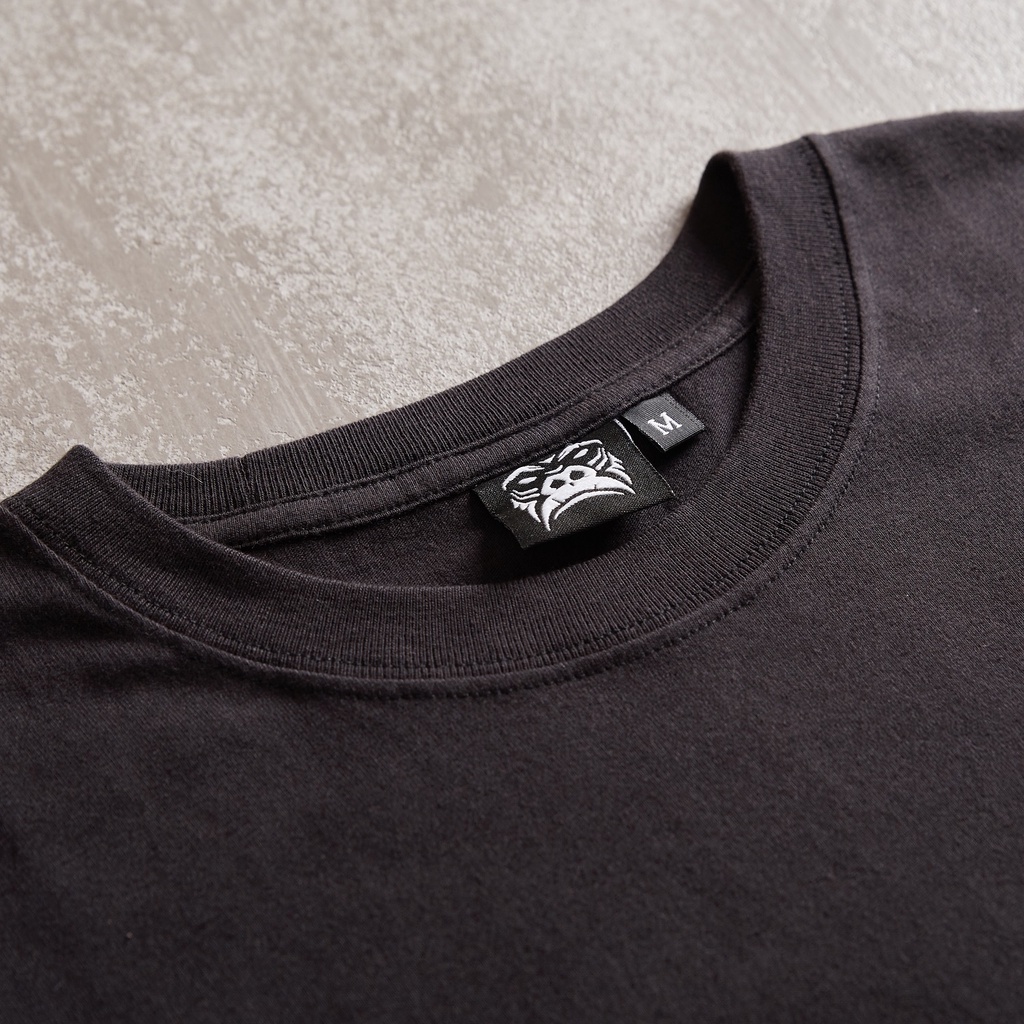 Áo Thun Gori - Flame Pocket - Đen