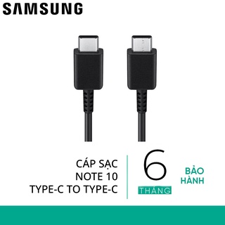 Cáp Sạc Nhanh Samsung Note 10 Type-C to Type-C Hàng Chính Hãng