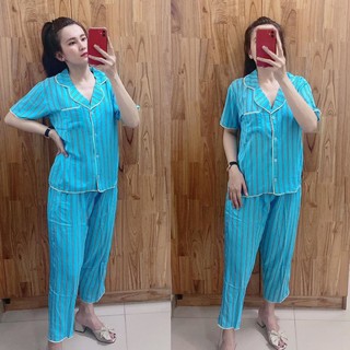 DÀI PIJAMA SỌC CARO HÀNG XUẤT KHẨU