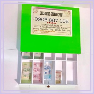 HỘP ĐỰNG TIỀN 10 NGĂN, HỘP TIỀN LẺ, THU NGÂN