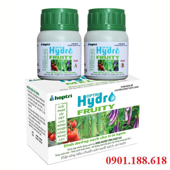Dinh Dưỡng Trồng Cây Ăn Trái Hợp Trí Hydro Fruity  200 gr