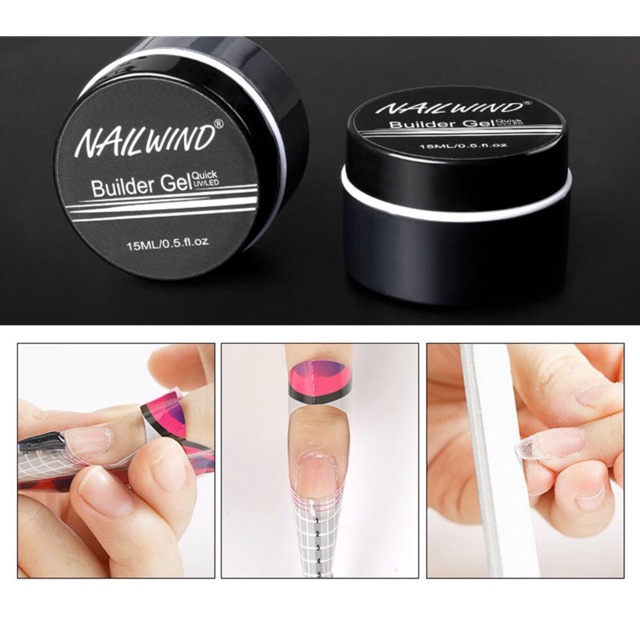Gel nối móng Nail Wind - Builder Gel 15ml