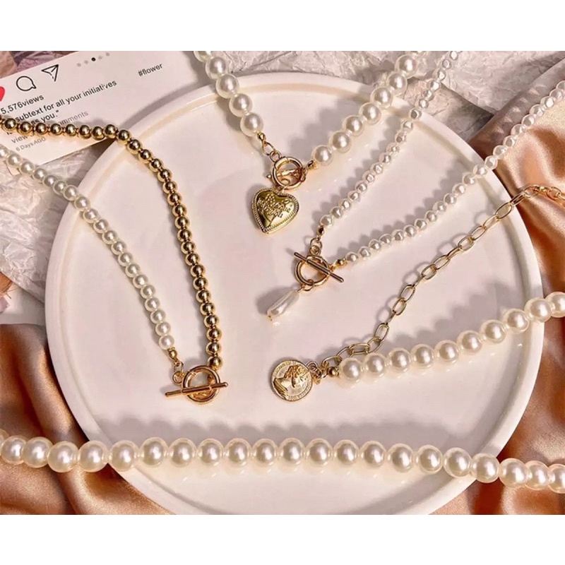 Vòng cổ cổ điển siêu xinh[ảnh shop chụp ở cuối]