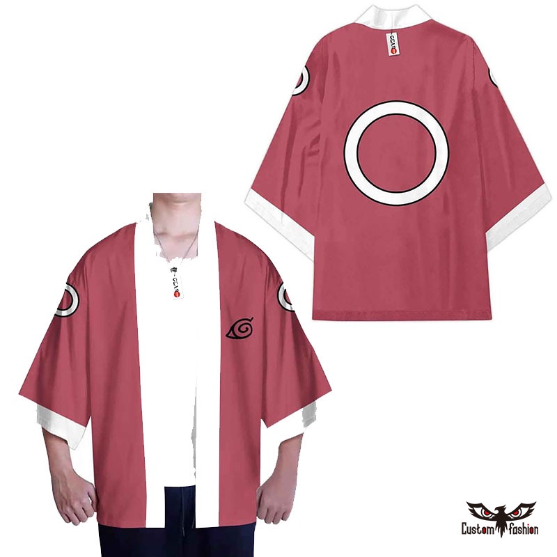 Áo Khoác Kimono Hóa Trang Nhân Vật Uchiha Sasuke Akatsuki Trong Naruto