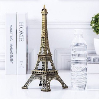 Mô hình tháp Eiffel kim loại để bàn trang trí
