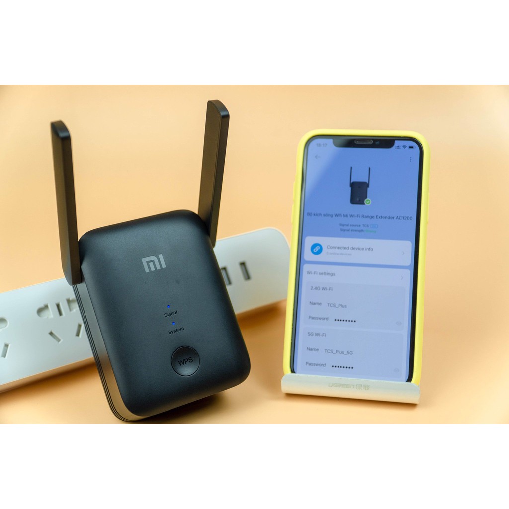 Kích sóng wifi Xiaomi AC1200 kích và bắt được sóng 5G cắm dây LAN có thể thành router nối ra các thiết bị khác