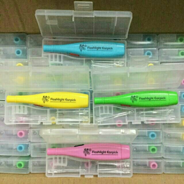 Dụng cụ soi tai, có đèn