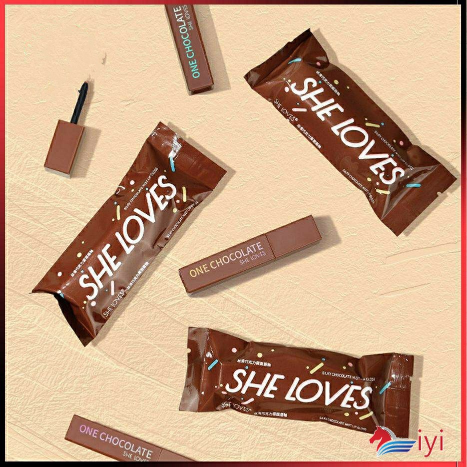 Son kem lì SheLoves socola One Chocolate ngọt ngào