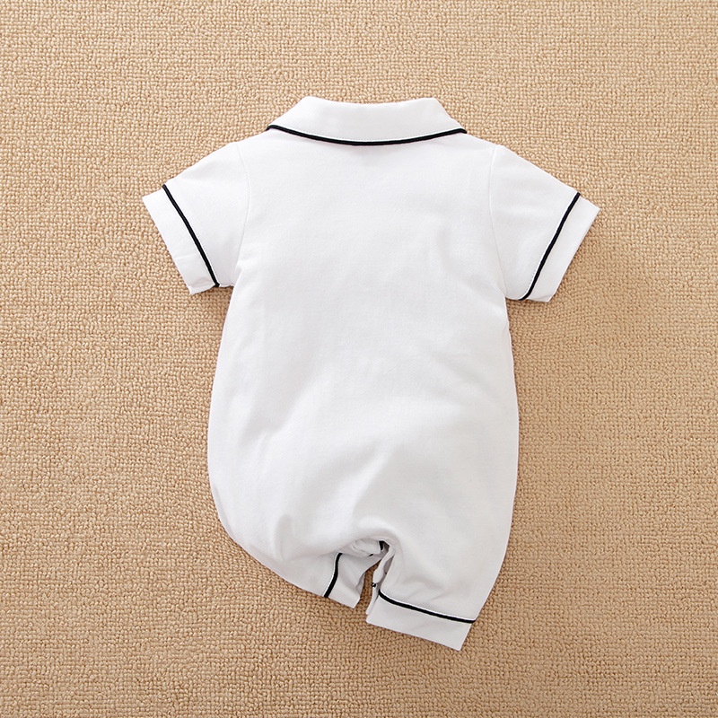 Bộ Đồ Ngủ Áo Liền Quần Bằng Cotton Tay Ngắn Phong Cách Thời Trang Hàn Quốc Dành Cho Bé Trai Và Bé Gái