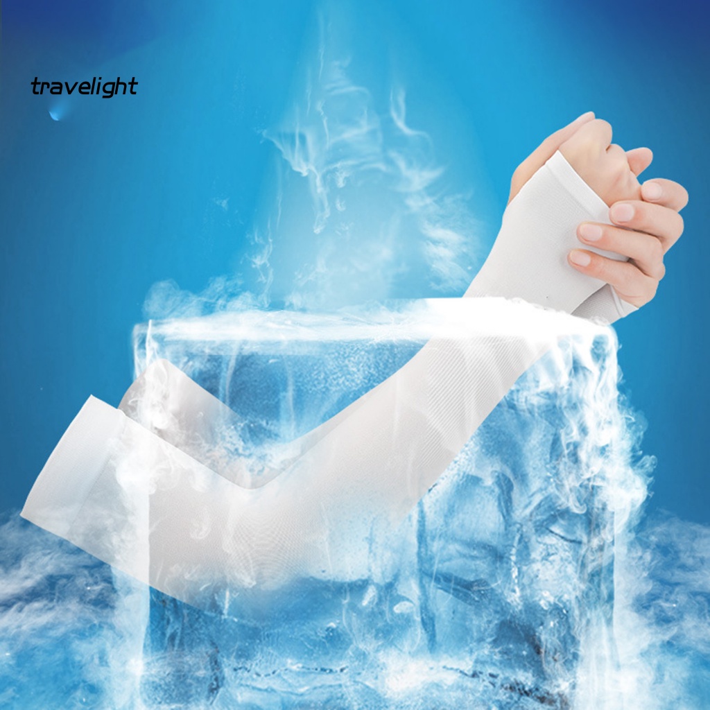 (Travelight) Găng Tay Che Nắng Làm Thon Gọn Cánh Tay Khi Đi Xe Đạp