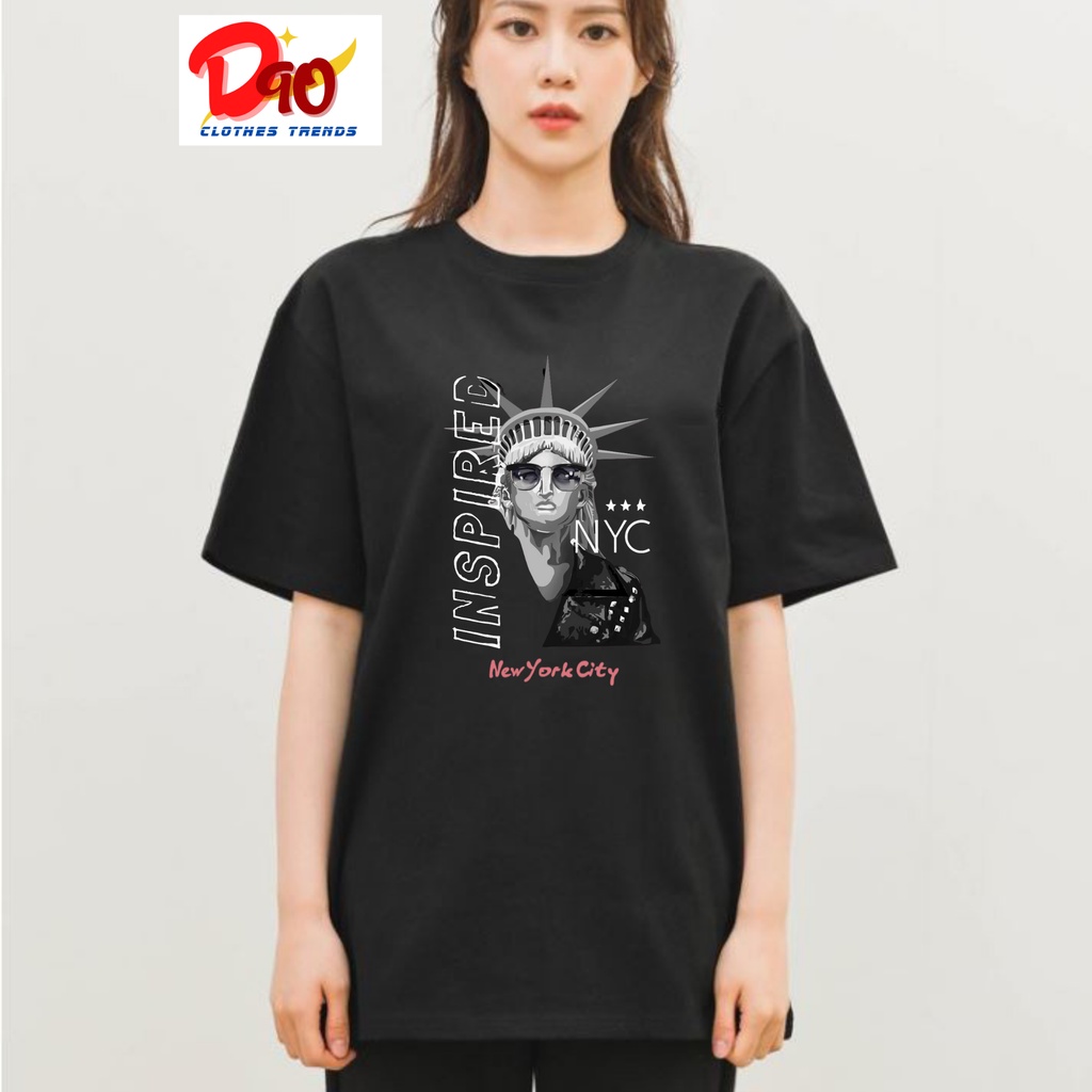 Áo thun nam – Áo phông nữ UNISEX 100% Cotton chất lượng cao in hình NYC - thiết kế trẻ trung năng động