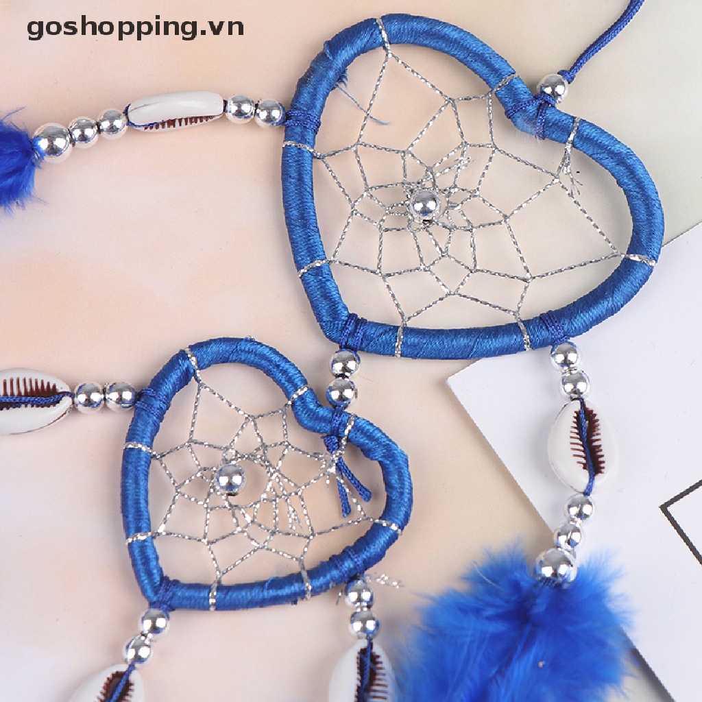 1 Vòng bắt giấc mơ phối lông vũ trang trí đẹp mắt